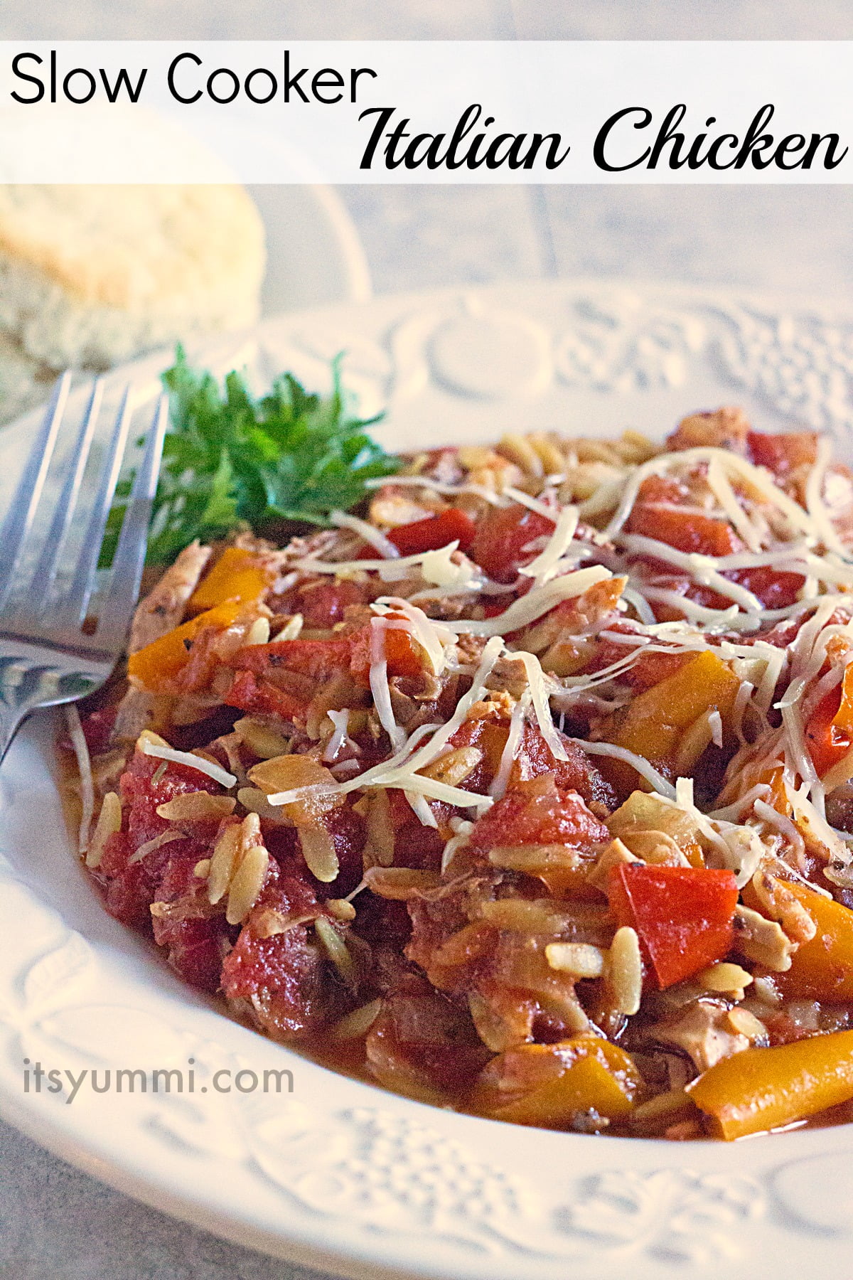 Slow Cooker Italian Chicken | Its Yummi