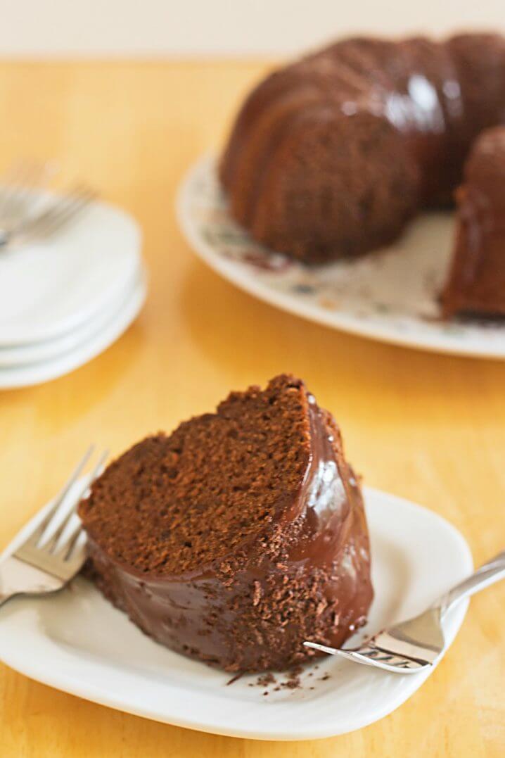 Double Chocolate Bundt Cake - Get the recipe from @itsyummi