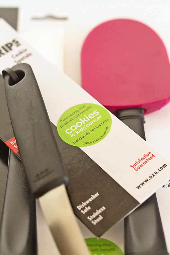 OXO-Baking-Tools OXO Baking Tools - Buy specially marked packages to help raise money for pediatric cancer research.