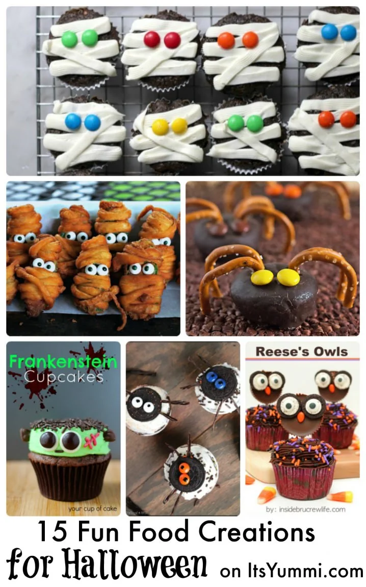 15 Fun Halloween Party Food Ideas - see the spooky fun collection on ItsYummi.com