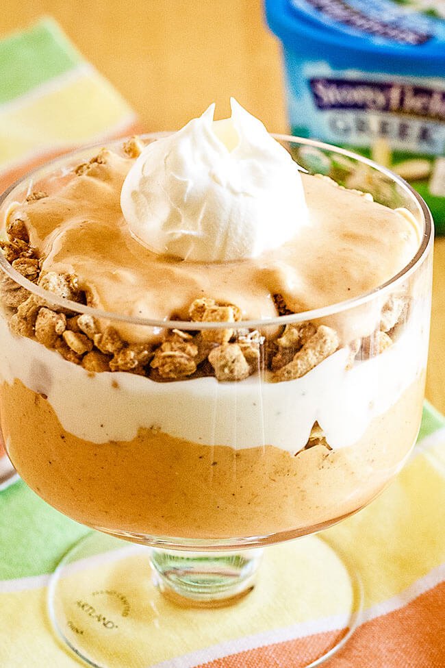 Pumpkin Spice Yogurt Parfait {Healthy Snacks} - Its Yummi