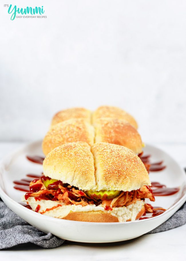 Slow Cooker Pulled Chicken Recipe Easy Recipes by Its Yummi