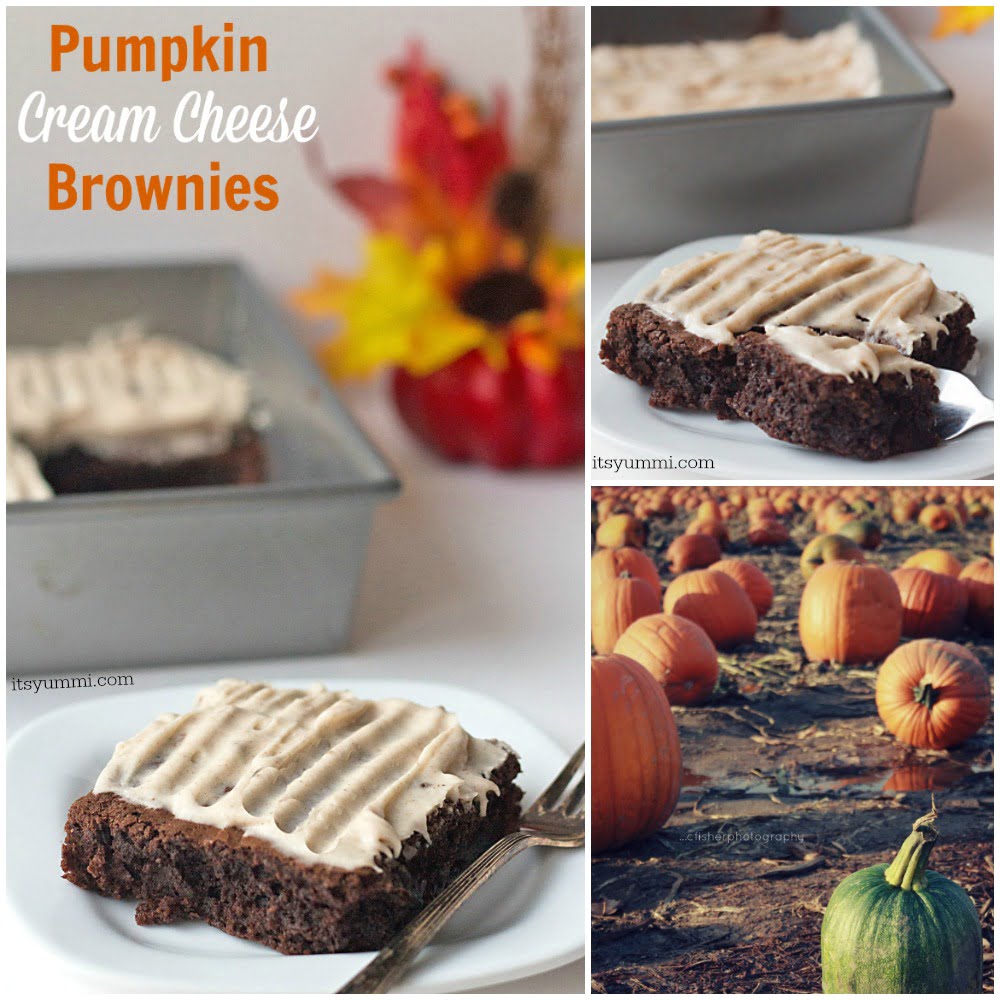 Pumpkin Cream Cheese Brownies Recipe