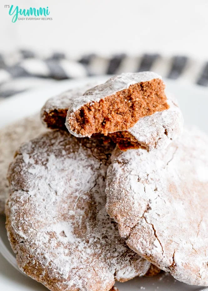 Chocolate Crinkles with Low Carb Option