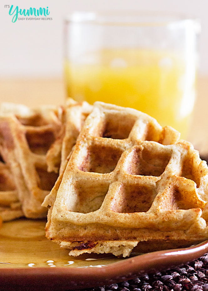 Whole Wheat Waffles Made In The Blender Easy Recipes By Its Yummi