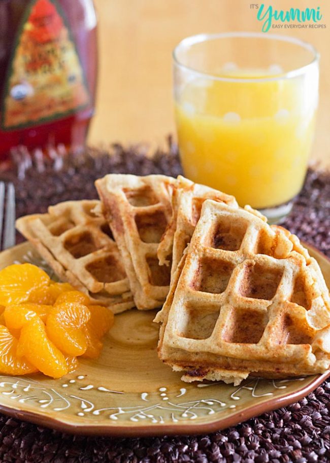 Whole Wheat Blender Waffles