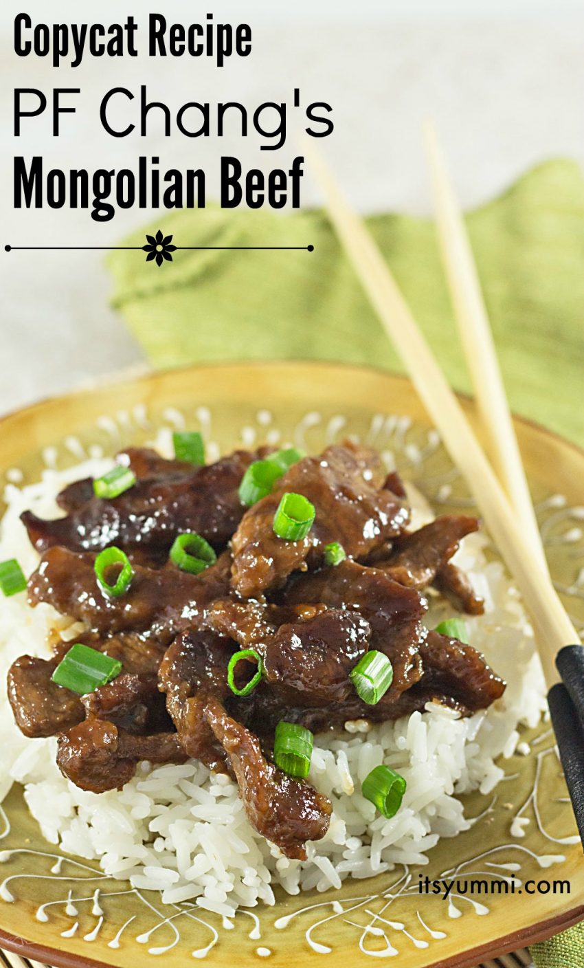 Copycat PF Chang's Mongolian Beef | Its Yummi