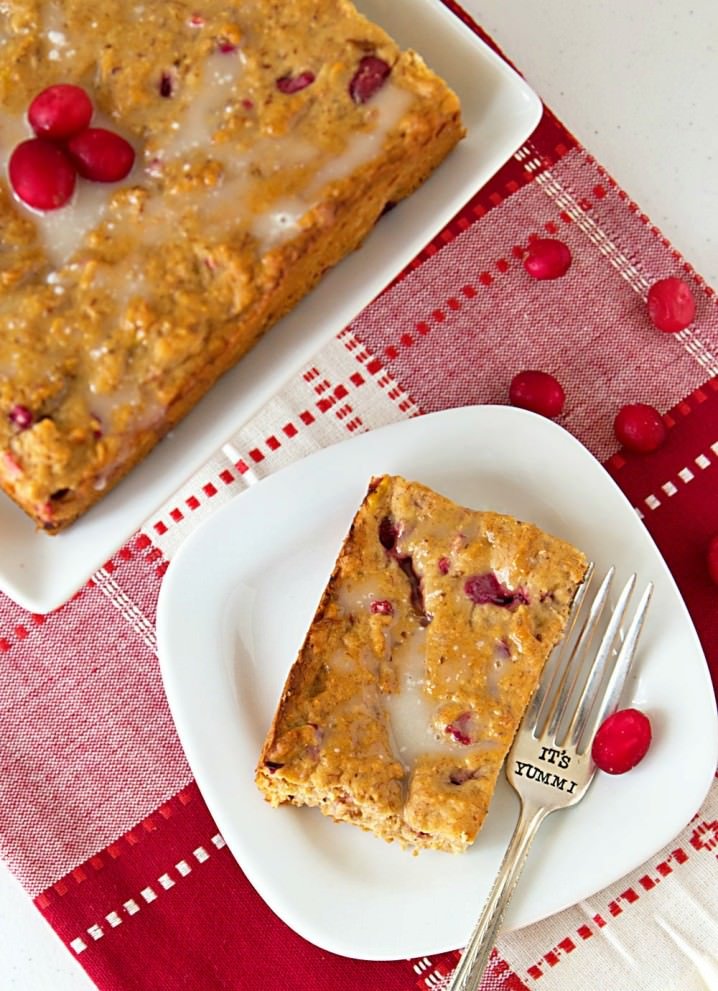 This recipe for cranberry banana bread bakes up as a delicious cross between bread and cake. Tart, fresh cranberries are paired with sweet bananas in a moist cake. It's made with some whole wheat flour to give it some stability.