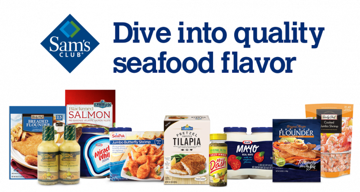 seafood packages from Sam's Club