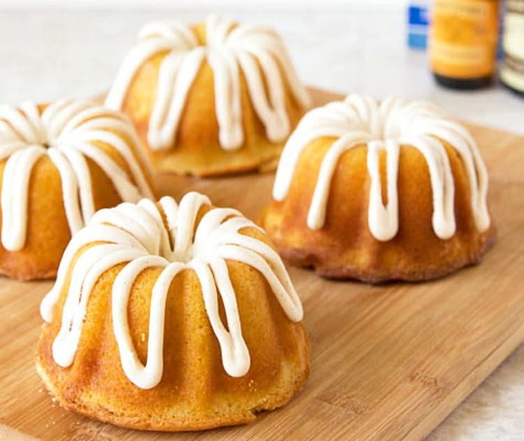 Mini Angel Food Bundt Cakes Recipe - On Sutton Place