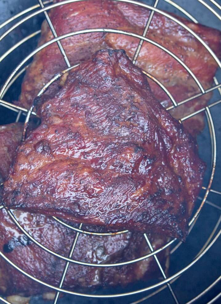 Cajun-Spiced Dry Rubbed Smoked Pork Ribs