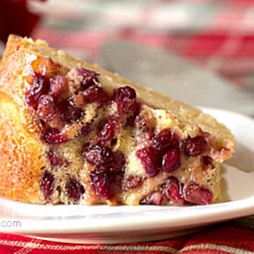 This pomegranate lime bundt cake recipe is perfect for Christmas parties and December holiday celebrations. Citrus lime cake bursting with pomegranate arils. It's so festive!