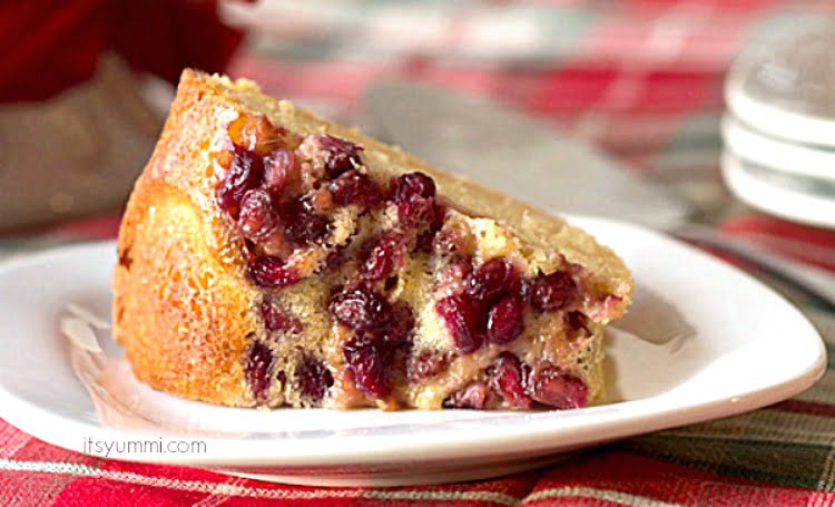 Pomegranate Lime Bundt Cake Recipe