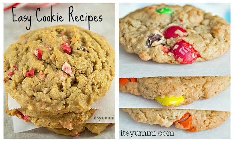 The easiest cookie recipes for 2018, all in one place! No bake cookies, cookies with nuts, and even healthier cookie recipes. See all of the easy cookie recipes for 2018 on itsyummi.com!