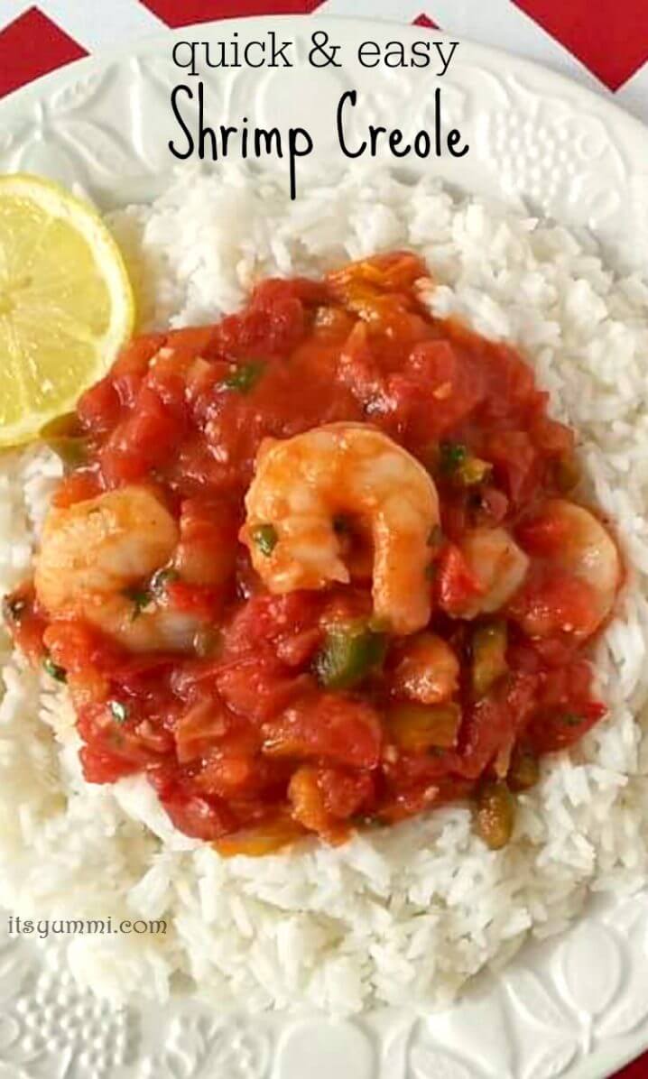 Quick and Easy Shrimp Creole: A southern Louisiana classic dinner recipe, made in less than 30 minutes! Get the recipe from @itsyummi