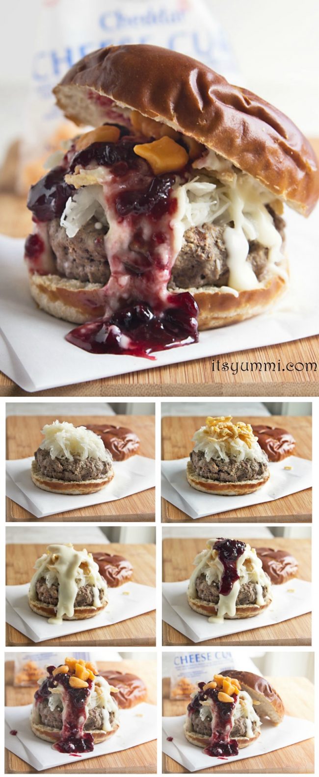 Wisconsin Grass Fed Bison Bratwurst Burger | Its Yummi