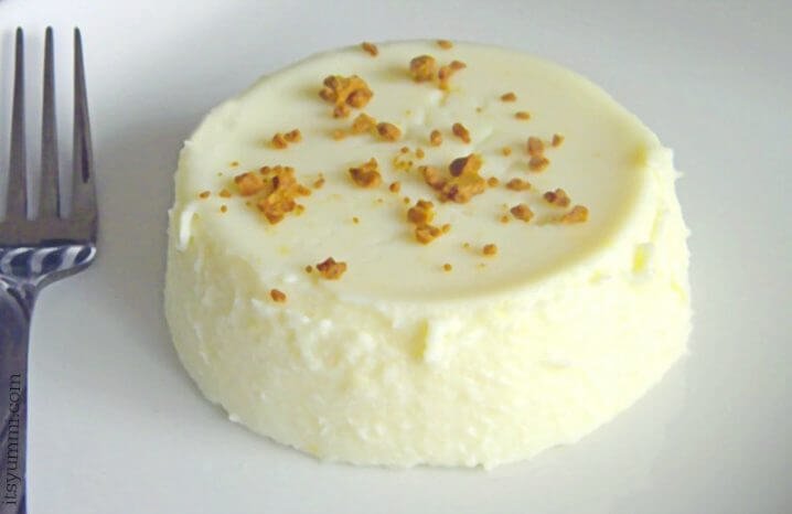 ginger-lemon-panna-cotta Ginger-Lemon Panna Cotta - This custard-based dessert is fancy enough for company, but so easy to make, you could have it any day! Get this dessert recipe from @itsyummi at itsyummi.com