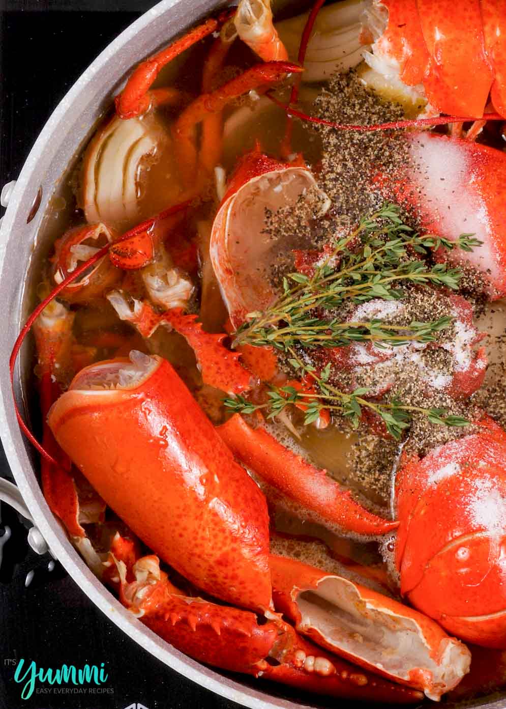 Simple Homemade Seafood Stock - The Little Ferraro Kitchen