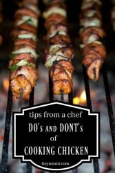 Learn the do's and don'ts of cooking chicken breast. See our tips from a chef on how easy it is to create tender, juicy chicken! | ItsYummi.com