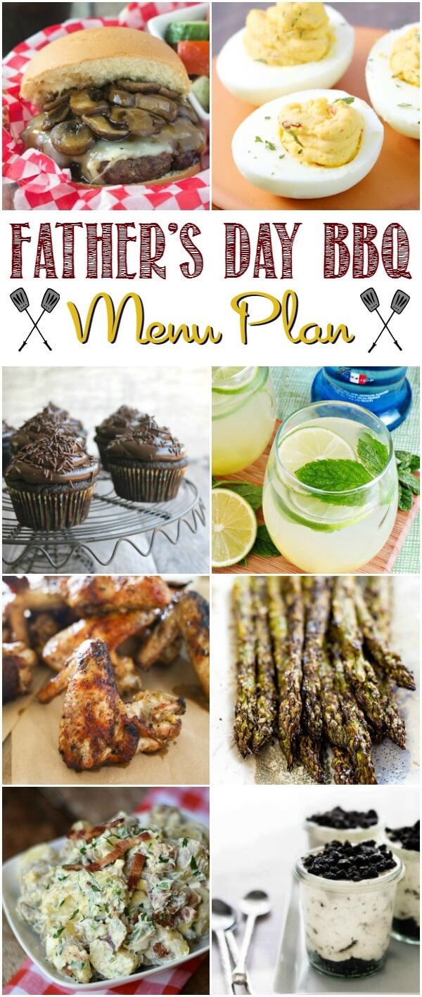 Best Easy Father's Day Recipes Menu Plan