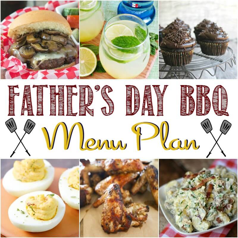 Best Easy Father's Day Recipes Menu Plan