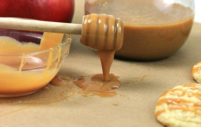 caramel sauce made in a microwave