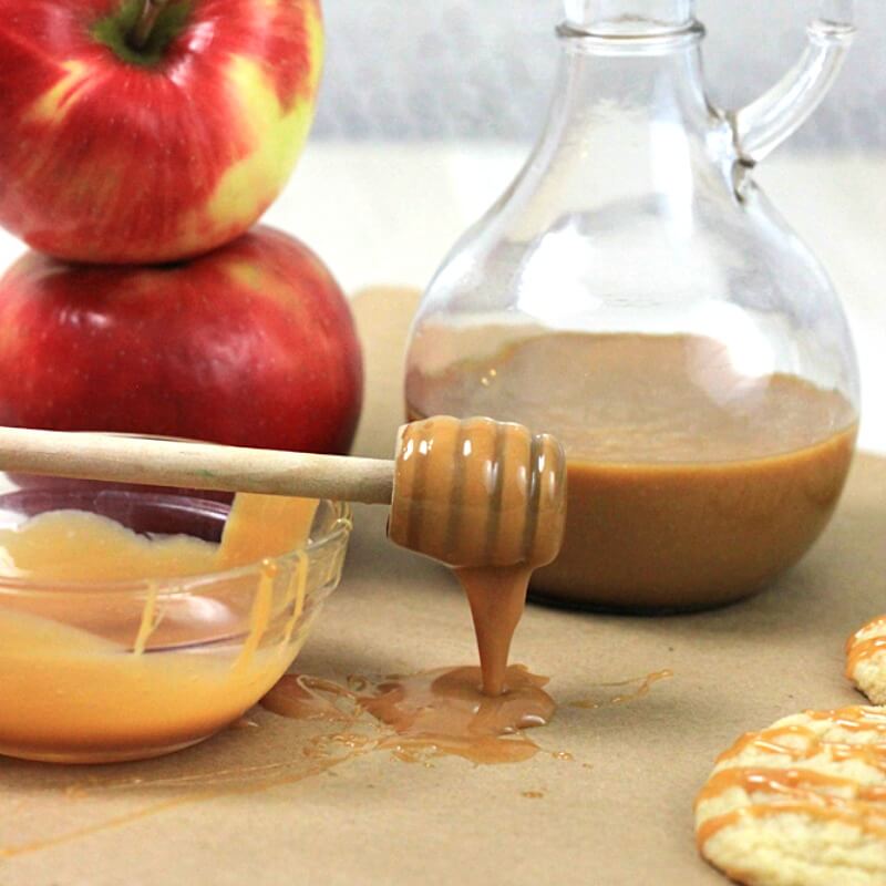 Microwave Caramel Sauce - making caramel sauce in a microwave is SO easy and quick!