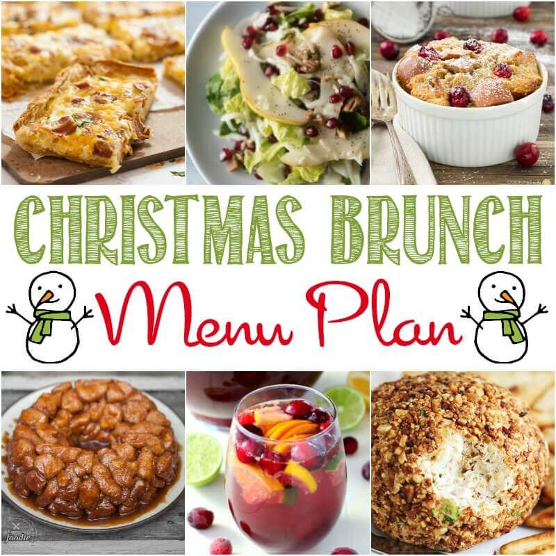 Easy Christmas Brunch Recipes and Menu Plan