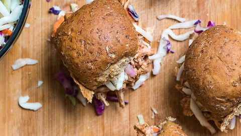 Instant Pot BBQ Chicken Sliders