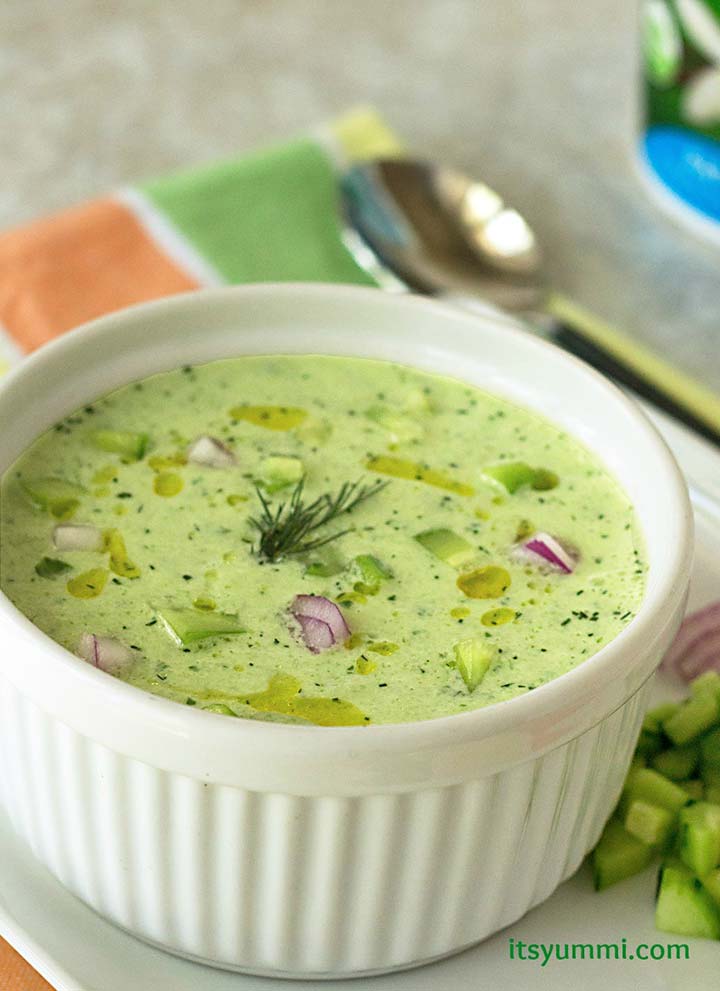 Cold Cucumber Soup