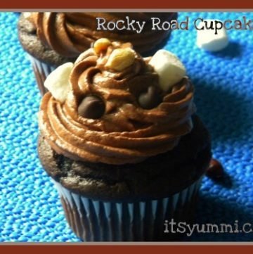 Rocky Road Cupcakes