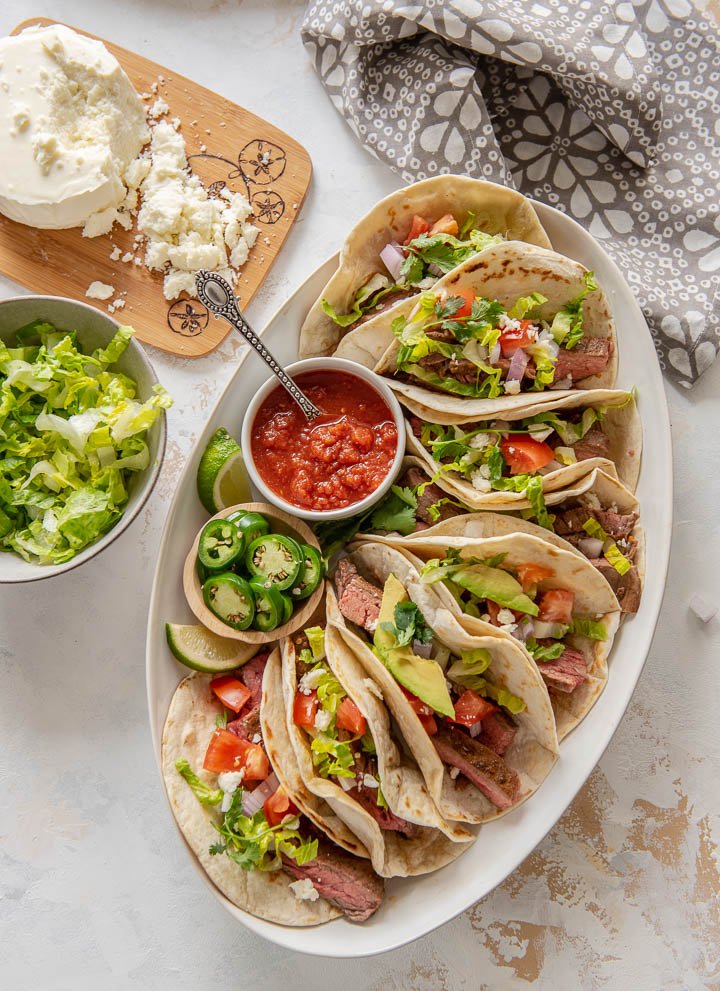 Steak Taco Recipe Using Pan Seared Steak