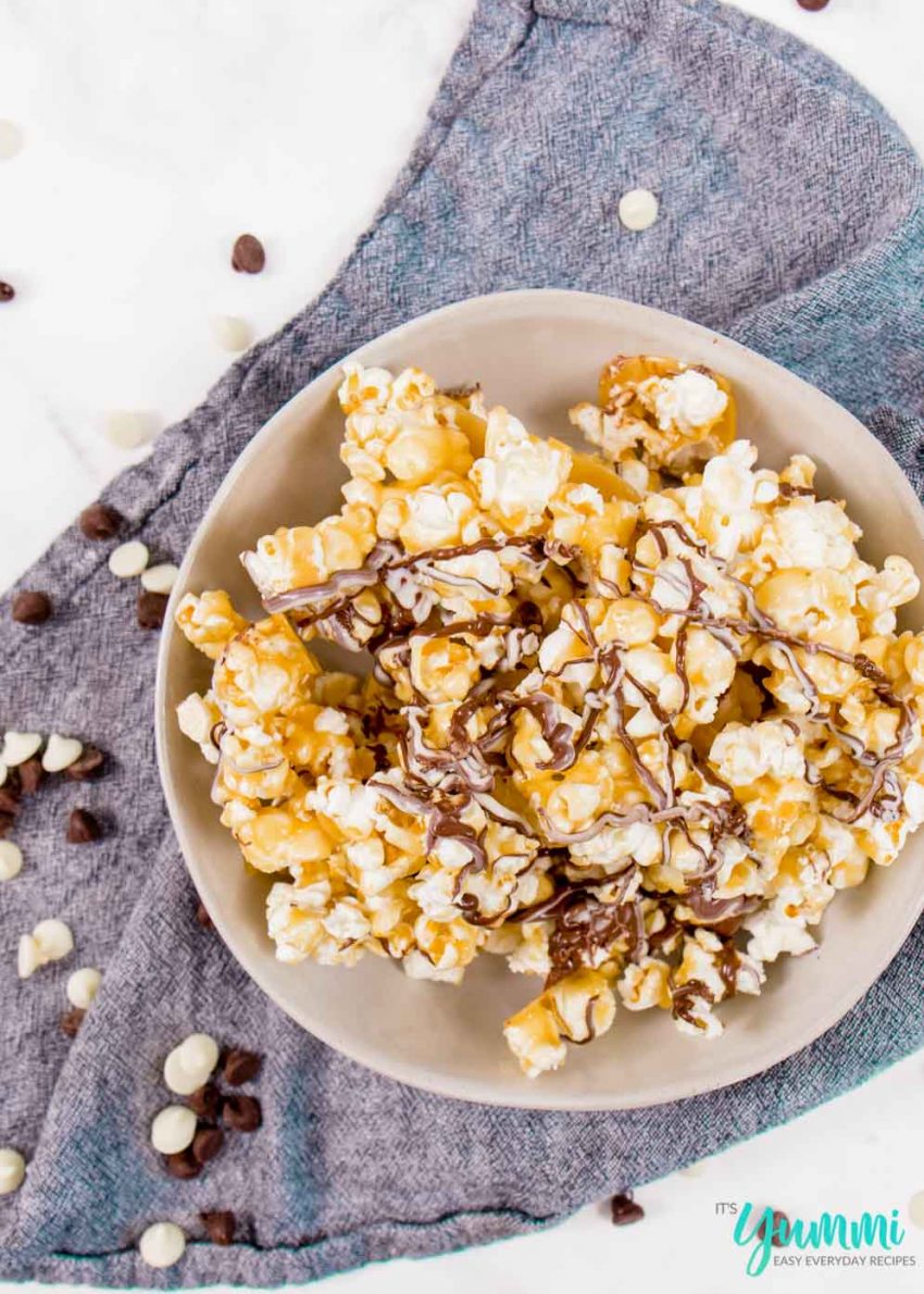 Homemade Caramel Corn How to make caramel corn