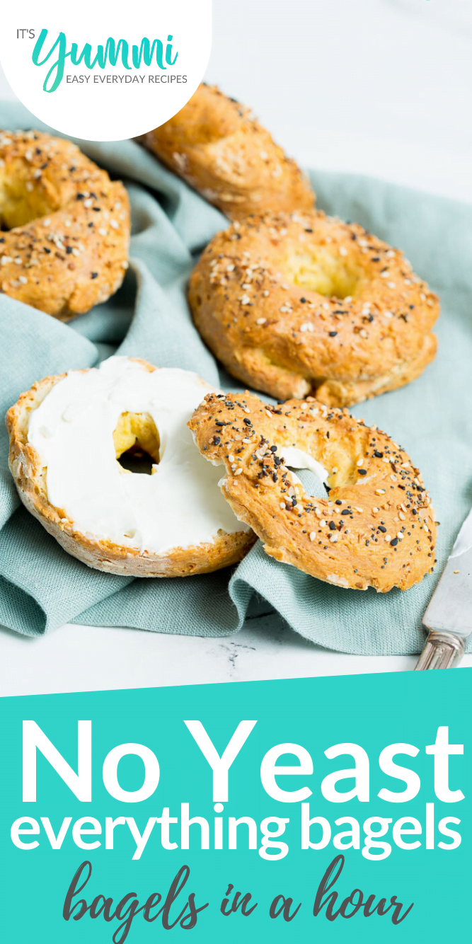 Everything Bagels without Yeast Easy Recipes by Its Yummi