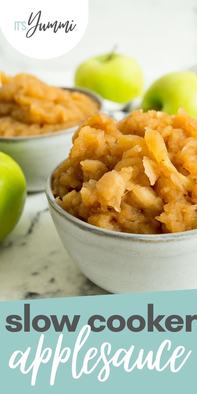 Chunky Stovetop & Slow Cooker Applesauce Its Yummi