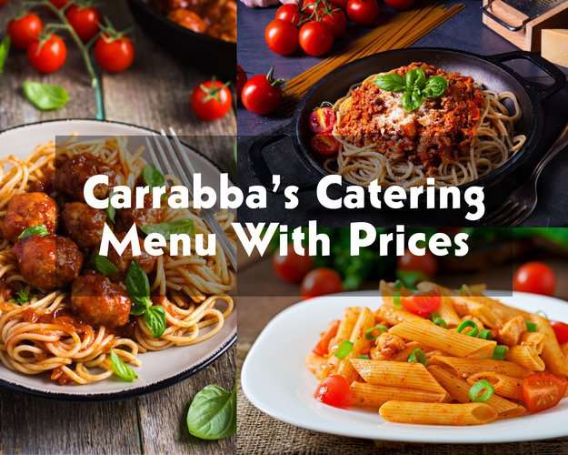 Carrabba S Catering Menu With