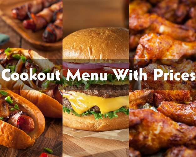 Cookout Menu With Prices 2023 (Included Latest Food & Trays)