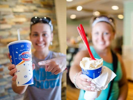 Dairy queen Blizzard