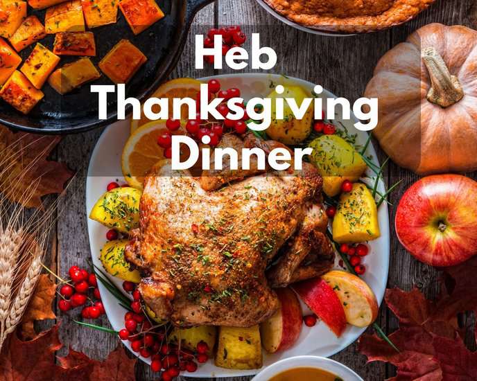 Heb Thanksgiving Dinner Menu in 2023