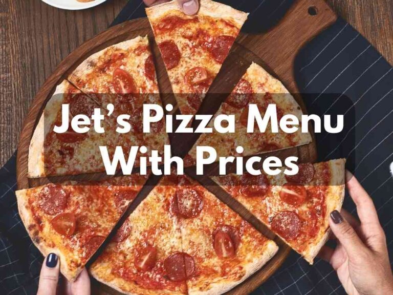 Jet’s Pizza Menu With Prices 2024 (Offering Special Pizza Hot Deals)