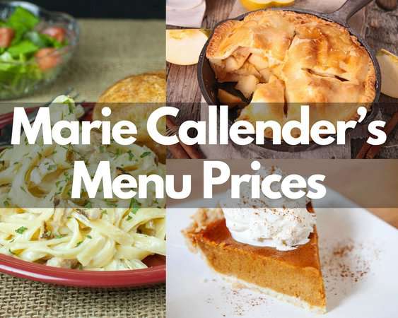 Marie Callender’s Menu Prices 2024 (Speciality in Sweet Pies)