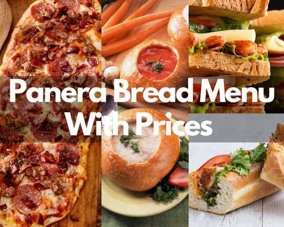 Panera Bread Menu With Prices 2024 (Sandwiches & Bread Bowls)