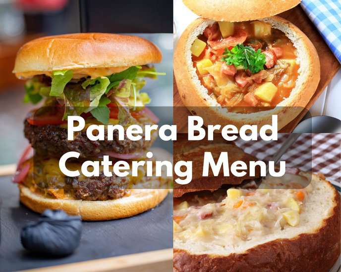 Panera shop catering menu