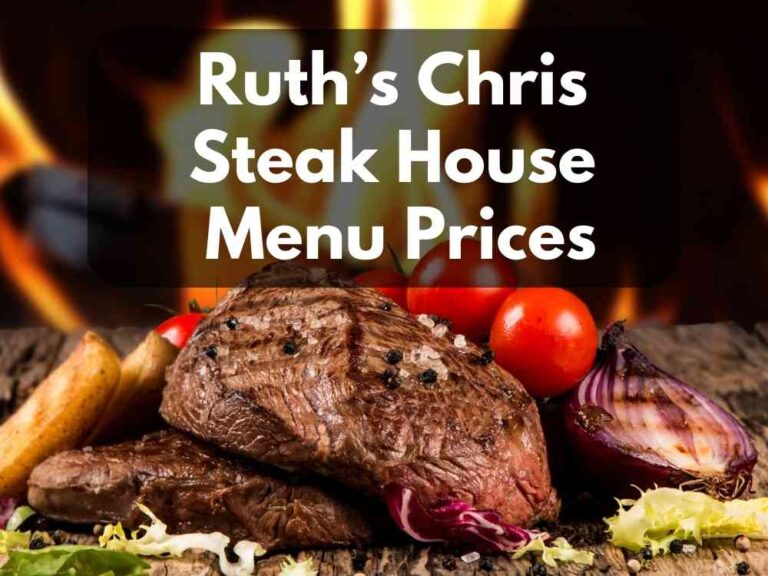 Ruth’s Chris Steak House Menu Prices 2024 (Signature Steak Lovers Place)