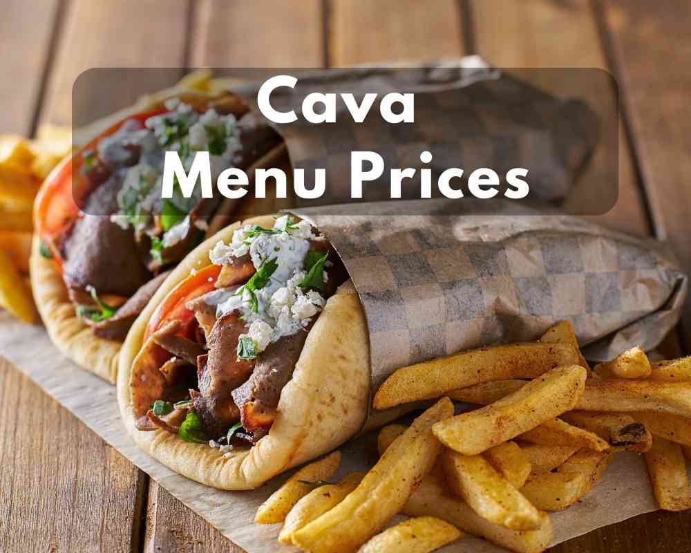 Cava Menu Prices With Catering 2023 (Popular Pitas & Salad Bowls)