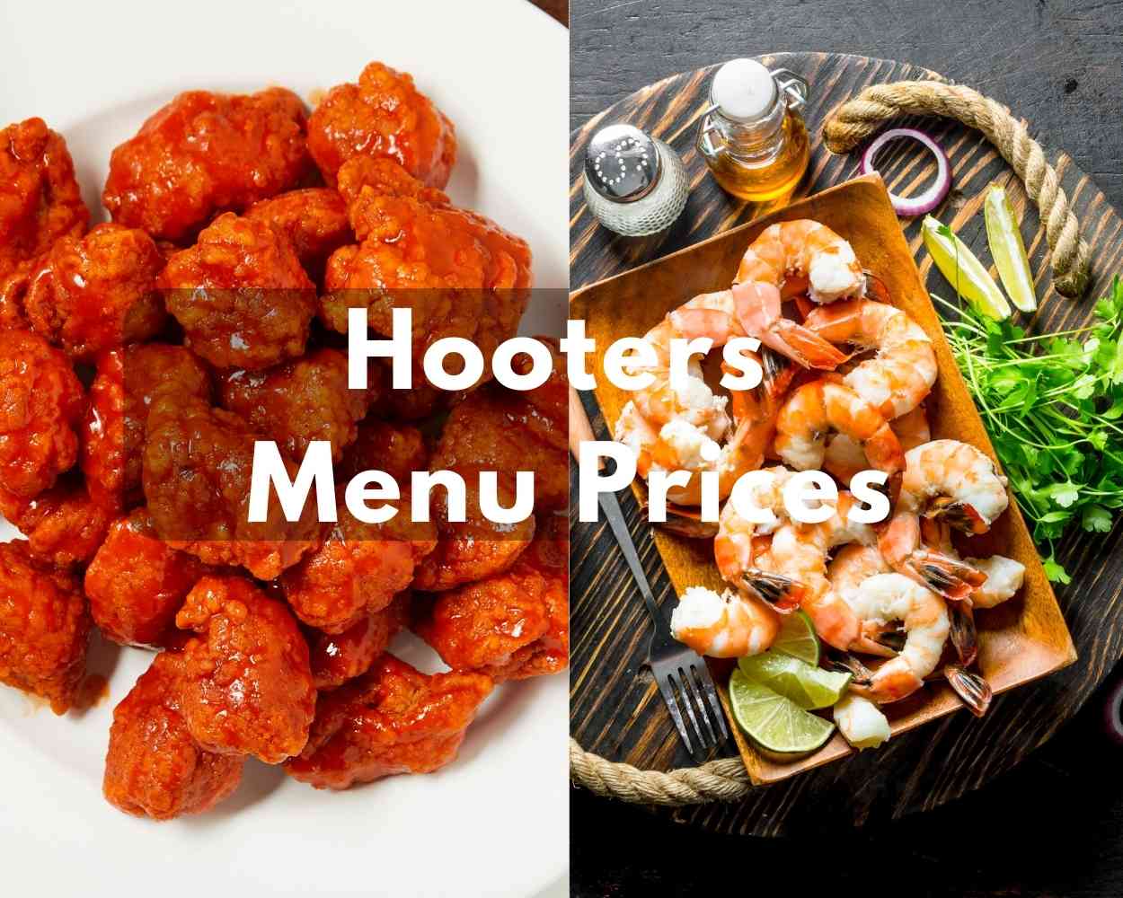 Hooters Menu Prices in 2024 (Wings, Burgers & Seafood)