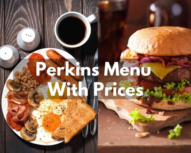 Perkins Menu With Prices (Updated January 2024)