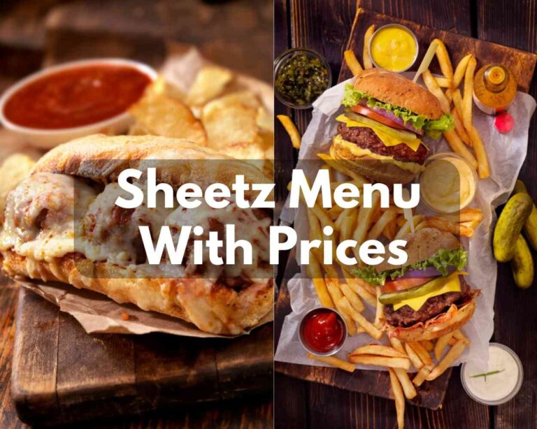 Sheetz Menu With Prices in 2024