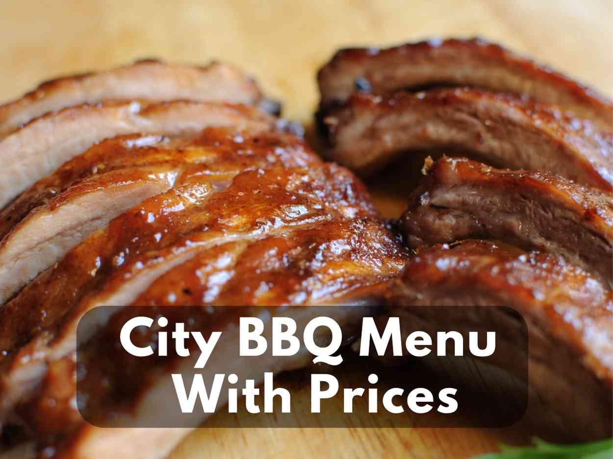 City BBQ Menu With Prices in 2023