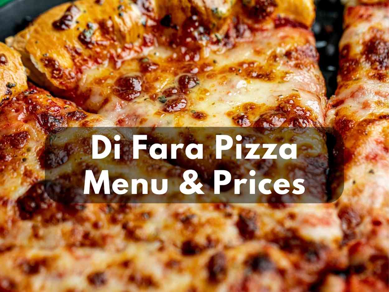 Di Fara Pizza Menu & Prices 2023